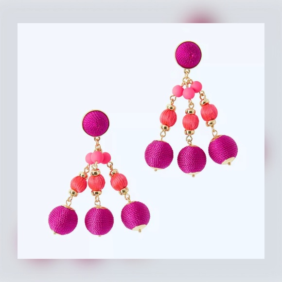 LP SLATHOUSE SOIRÉE DANGLE CHANDELIER BLACKBERRY - Picture 2 of 2